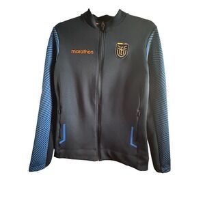 Marathon Ecuador S Football/Soccer National TeamPresentation Track Jacket Crest